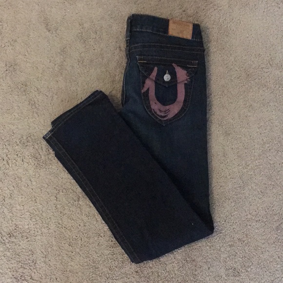 True Religion Denim - Classic True Religion Jeans with painted pockets